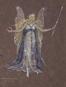 Kostymdesign för Fairy Princess Ariella, från 