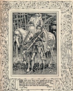 Faerie Queene, c1900 av Walter Crane