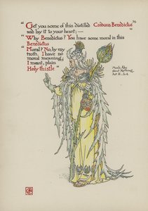 Blommor från Shakespeares trädgård av Walter Crane