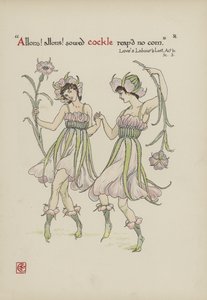 Blommor från Shakespeares trädgård av Walter Crane