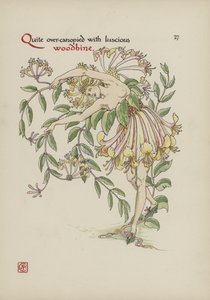 Blommor från Shakespeares trädgård av Walter Crane