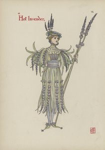 Blommor från Shakespeares trädgård av Walter Crane