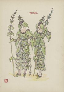 Blommor från Shakespeares trädgård av Walter Crane