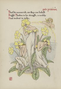 Blommor från Shakespeares trädgård av Walter Crane