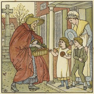 Heta korsbullar av Walter Crane