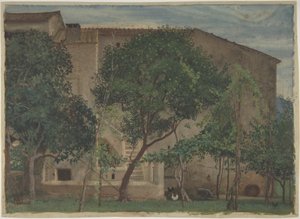 Italiensk bondgård av Walter Crane