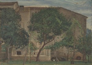 Italiensk bondgård, 1871-3. av Walter Crane
