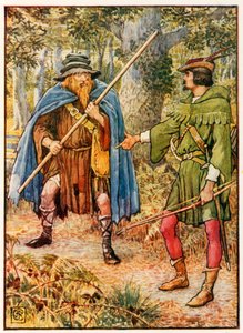 Robin Hood och tiggarspionen av Walter Crane