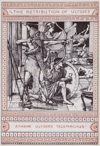 Ulysses vedergällning (gravyr) av Walter Crane