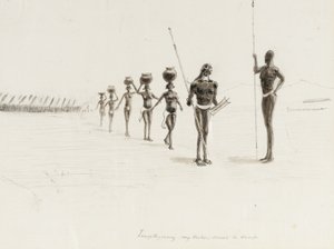 [ ... ]., min bror, kommer till lägret (bläck, penna) av Walter D.M. Bell