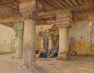 Moskén i Kosseir, c1905, 1912 av Walter Frederick Roofe Tyndale