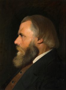 Porträtt av konstnärens far, 1910. av Walter Freeth