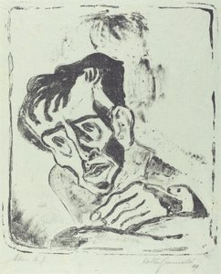 porträtt dr Bra, 1919. av Walter Gramatte
