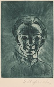 Leende huvud, självporträtt Leende huvud, självporträtt, 1923.