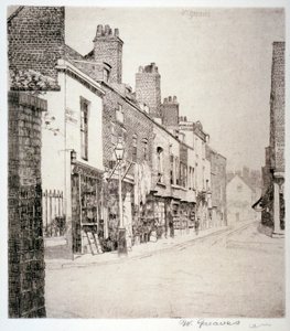 Duke Street, Chelsea, London, 1873 av Walter Greaves