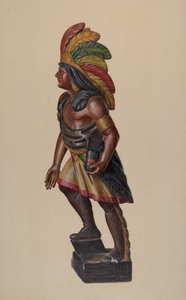 Cigarraffär Indian, ca. 1937.
