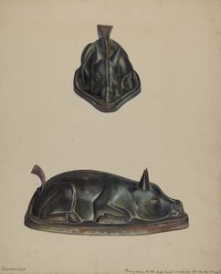 Pa. Tysk kakform, 19351942.