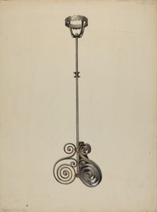 Stativ för rökelsebrännare, ca. 1938. av Walter Hochstrasser