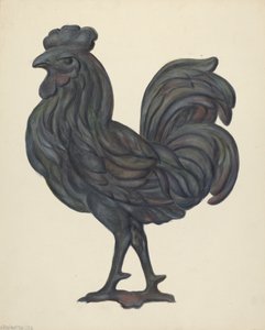 Väderflöjel, ca. 1937. av Walter Hochstrasser