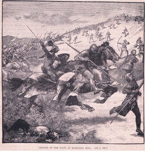Skottarnas anklagelse vid Homildon Hill 1402 e.Kr av Walter Paget