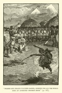 Illustration för King Solomons Mines av H Rider Haggard av Walter Paget