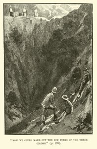 Illustration för King Solomons Mines av H Rider Haggard av Walter Paget