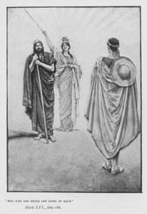 Illustration till påvens Odyssey of Homer (litho) av Walter Paget