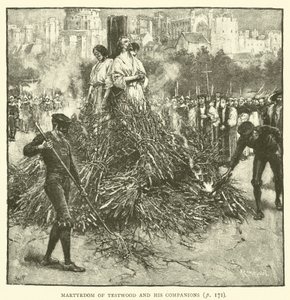 Testwoods och hans följeslagares martyrskap av Walter Paget