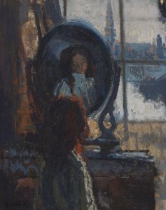 Flicka vid ett glasögon, lilla Rachel av Walter Richard Sickert