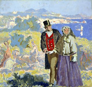 Idyll (olja på duk) av Walter Richard Sickert