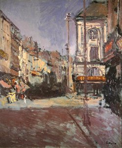 La Grande Rue, Dieppe (olja på duk) av Walter Richard Sickert