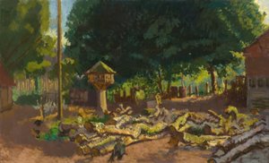 Sågverket i Torqueville (även känt som Le Vieux Colombier) av Walter Richard Sickert