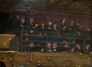 Noctes Ambrosionae, Gallery Of The Old Mogul, 1906-07. av Walter Richard Sickert