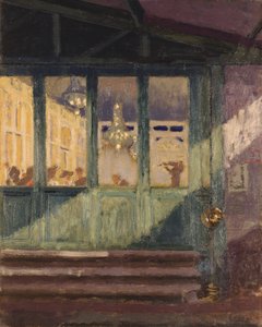 O natt av kärlek (olja på duk) av Walter Richard Sickert