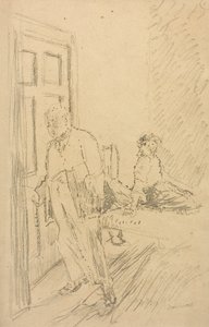 På väg till puben av Walter Richard Sickert