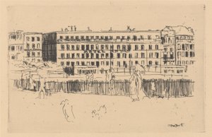 Gamla Hotel Royal Dieppe av Walter Richard Sickert