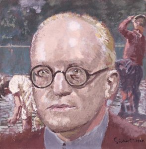 Porträtt av Sir Hugh Walpole (1884-1941) 1928
