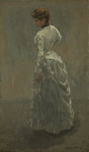 Den grå klänningen av Walter Richard Sickert