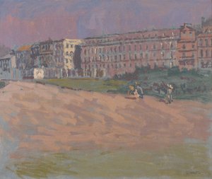 Hotel Royal, Dieppe, ca 1900-01 (olja på duk) av Walter Richard Sickert