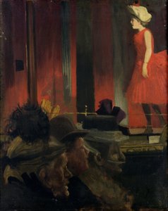 Musikhallen, 1889 av Walter Richard Sickert