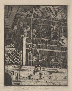 The Old Mogul Tavern, Drury Lane, 1908, publicerad 1929 av Walter Richard Sickert