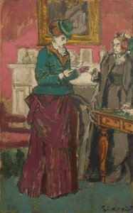 The Proposal [Efter Robert Barnes], ca 1931-32 (olja på duk) av Walter Richard Sickert