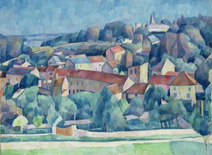 Hardricourt by och slott av Walter Rosam