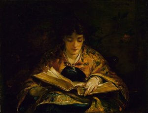 Bland de gamla poeterna av Walter Shirlaw