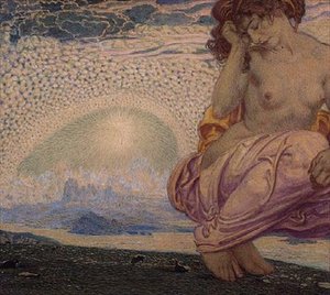Dream of Infinity (akvarell på papper)