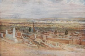 Översikt över Damaskus i början av våren av Walter Spencer Stanhope Tyrwhitt