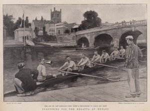 Tränar inför regattan på Henley av Walter Stanley Paget