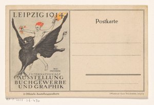 Geni på en griffin av Walter Tiemann