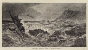 Glen Head, Donegal, platsen för de sena vraken