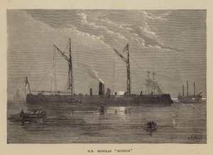 HM Ironclad Hotspur av Walter William May